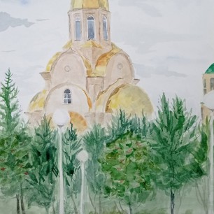 " Храм св.Великомученика Пантелеймона целителя в  с.Обуховское"