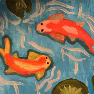 Яркие рыбки