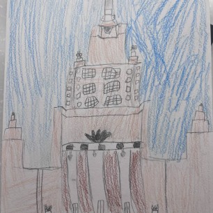 Главное здание МГУ