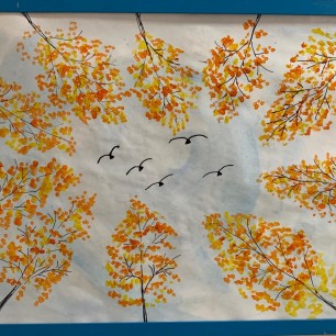 Птицы к югу полетели