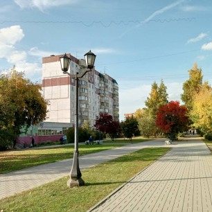 Наш осенний бульвар