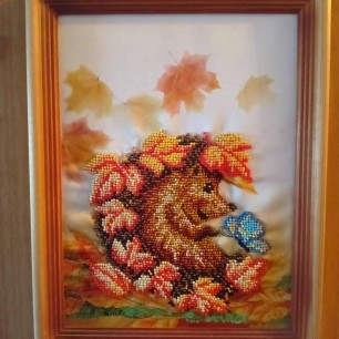 Осень и ёжик