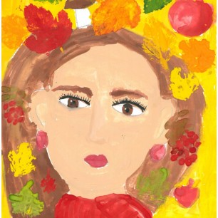 Девушка ОСЕНЬ