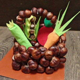 Корзина с овощами