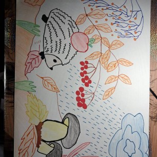 Осенний рисунок
