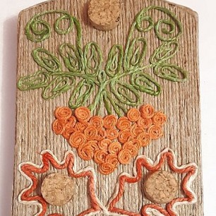 Подставка под горячее "Рябинушка"