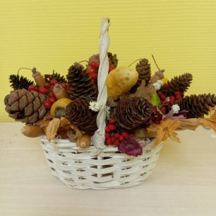 Корзинка для белочки
