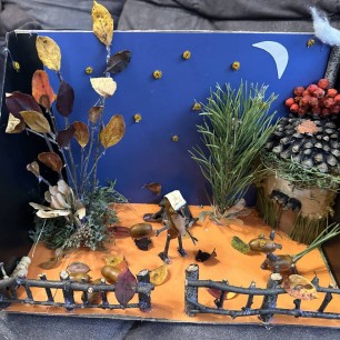 Волшебный осенний лес