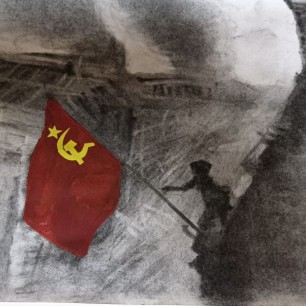 Красное сердце чёрно-белой войны