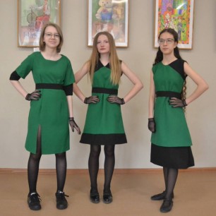 Коллекция моделей "Зеленый в тренде"