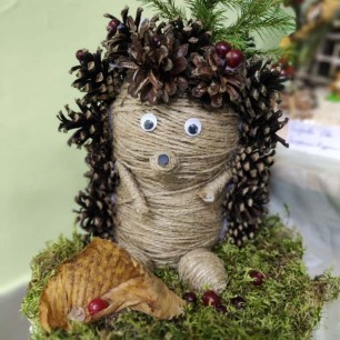 "Ёж в осеннем лесу"