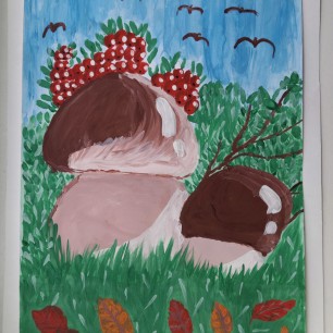 Грибочки из лесочка