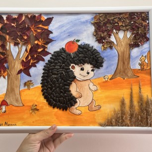 «Ёжик на лесной дорожке»