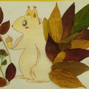 Белочка красавица