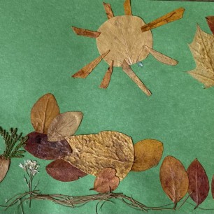 Осенние хлопоты зайки