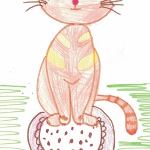 Муся - любимая кошка