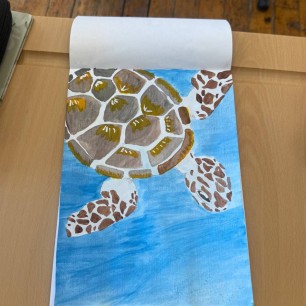 Морская черепашка