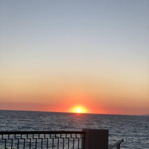 Магия заката у морских берегов