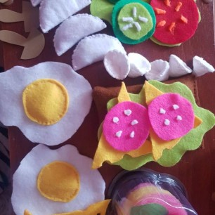 "Фетровый буфет: вкусные игры и занятия"