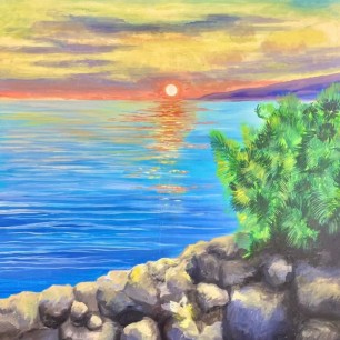 "Пейзаж любимого Крыма"