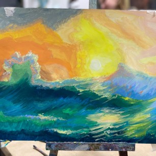 «Вдохновившись Айвазовским»