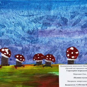 "Полянка мухоморов"