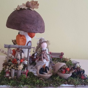 Осенний грибной домишка