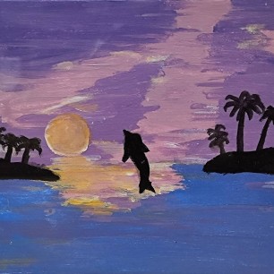 "Море на закате"