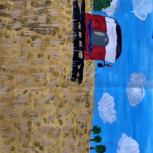 Сбор пшеницы