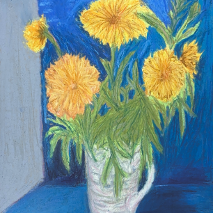 "Осенний шёпот астры милой"