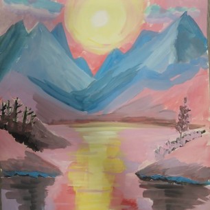 Великолепный закат