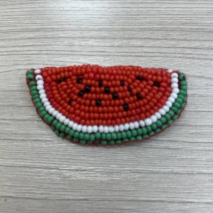 брошь "Арбузик"