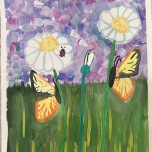 Летние полевые цветы