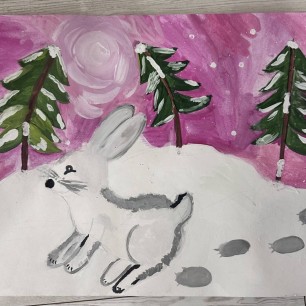 Заяц-пушистик