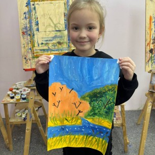 Краски осени.