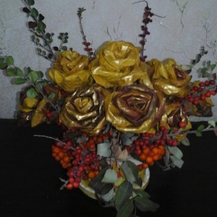 Осенние розы