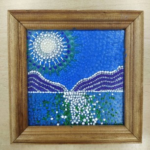 Панно "Белое море"