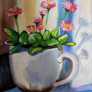 Цветочное утро