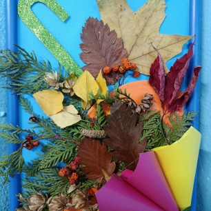 Осенний зонтик