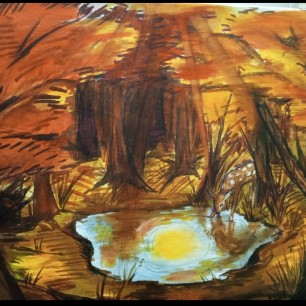 Лесная осень.