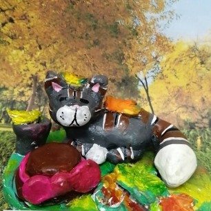 "Осенний котёнок"