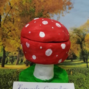 Шкатулка "Мухомор"