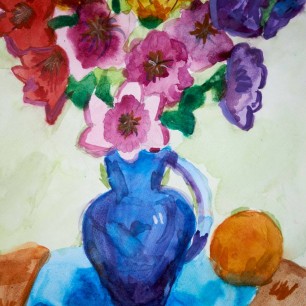 "Натюрморт с цветами"