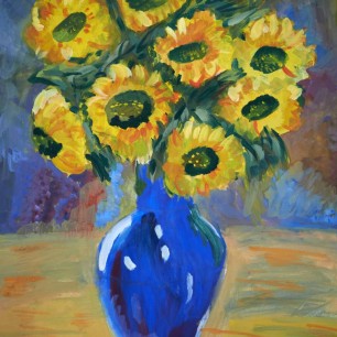 "Букет подсолнухов"