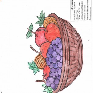 Фрукты в вазе