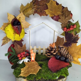 Осенняя поляна.