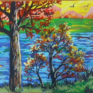 Осень на реке