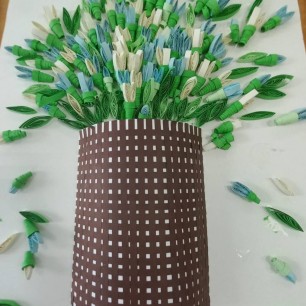 Букет из подснежников