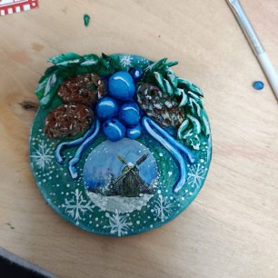 Новогодняя ёлочная игрушка