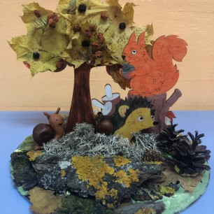 На лесной полянке